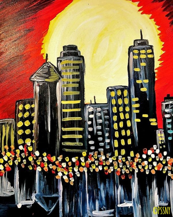 Painting Gallery Paint & Sip Studio New York