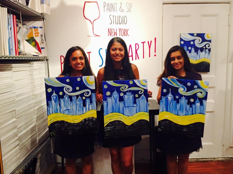 sip and paint nyc manhattan
